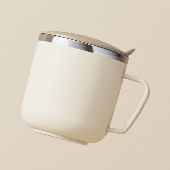 Ins Minimalist 304 Stainless Steel Mug with Lid