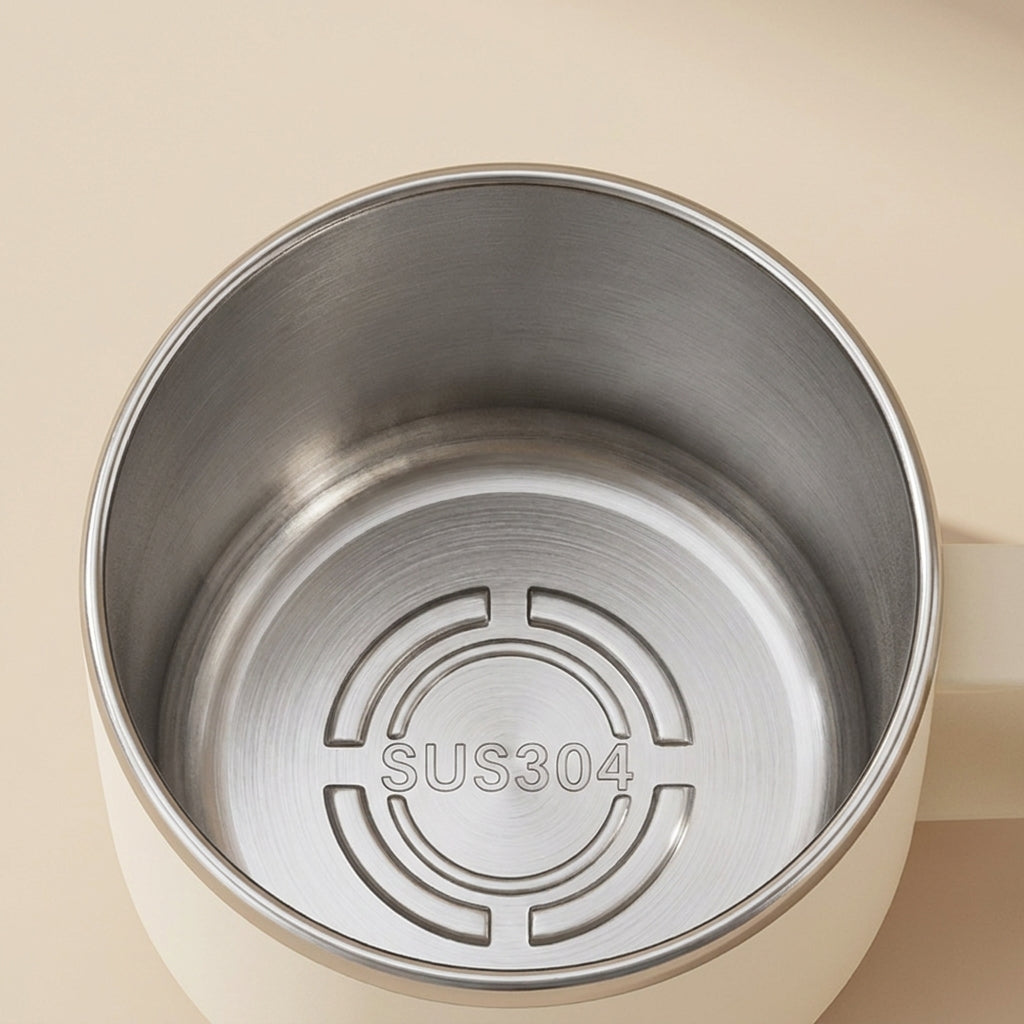 Ins Minimalist 304 Stainless Steel Mug with Lid